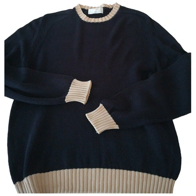 Pre-owned Ballantyne Blue Cotton Knitwear & Sweatshirt