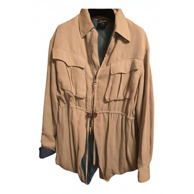 Pre-owned Jean Paul Gaultier Linen Jacket In Beige