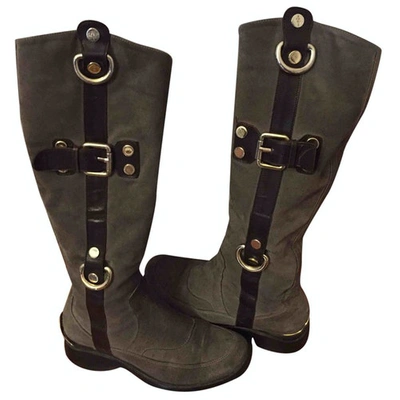 Pre-owned Cesare Paciotti Boots In Brown