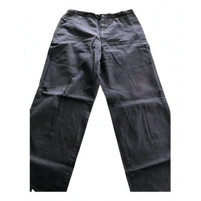 Pre-owned Y's Trousers In Blue