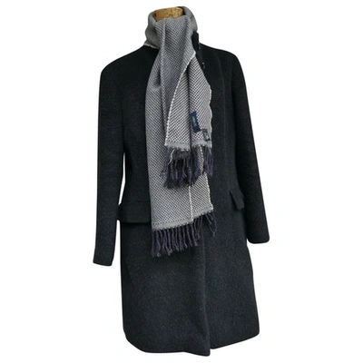 Pre-owned Seventy Wool Coat In Anthracite