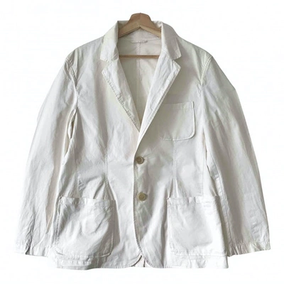 Pre-owned Lanvin White Cotton Jacket