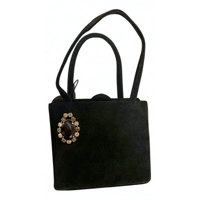 Pre-owned Le Silla Handbag In Black