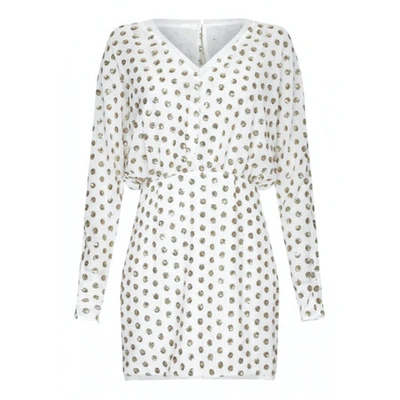 Pre-owned Finders Keepers Mini Dress In White