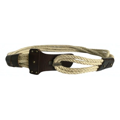 Pre-owned Dolce & Gabbana Belt In Brown