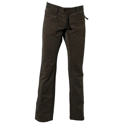 Pre-owned Dsquared2 Straight Jeans In Brown