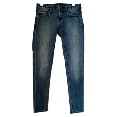 Pre-owned The Kooples Short Jeans In Blue