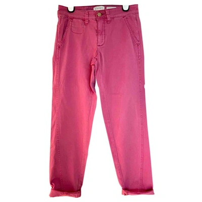 Pre-owned Anthropologie Chino Pants In Pink
