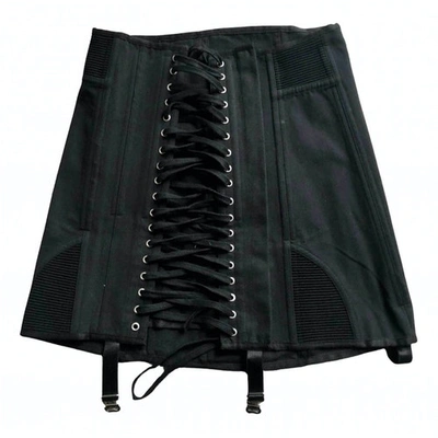 Pre-owned Orseund Iris Black Cotton Skirt