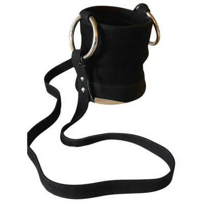 Pre-owned Simon Miller Small Bonsai Black Leather Handbag