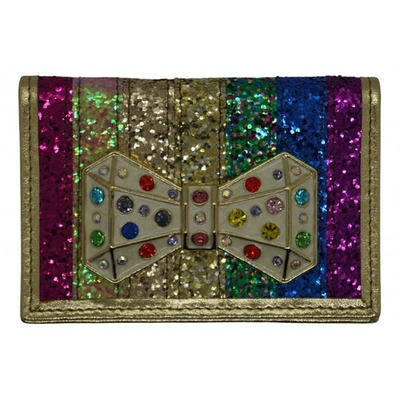 Pre-owned Manoush Wallet In Multicolour