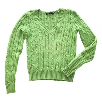 Pre-owned Ralph Lauren Knitwear In Green