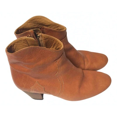 Pre-owned Isabel Marant Brown Leather Boots