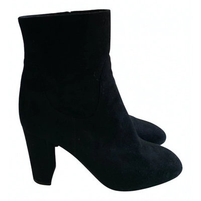 Pre-owned Lk Bennett Black Suede Boots
