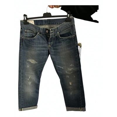 Pre-owned Dondup Blue Denim - Jeans Jeans