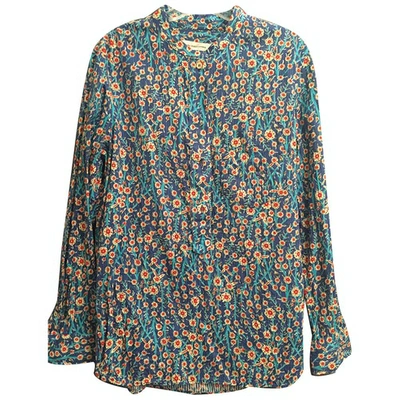 Pre-owned Isabel Marant Étoile Turquoise Cotton  Top
