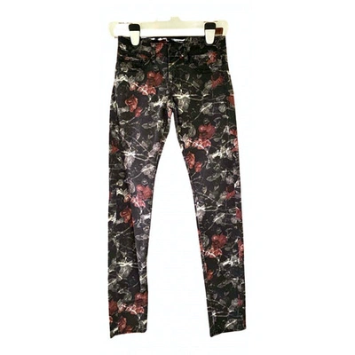 Pre-owned The Kooples Straight Pants In Multicolour