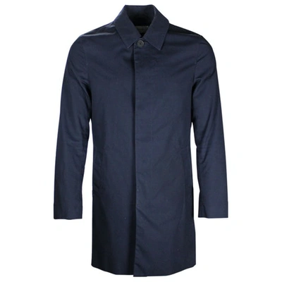 Pre-owned Reiss Navy Polyester Coat