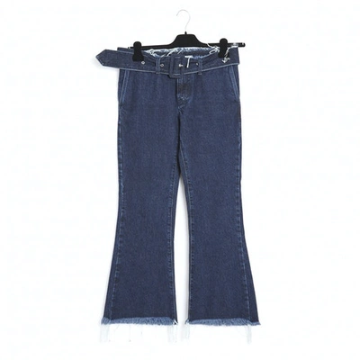 Pre-owned Marques' Almeida Short Jeans In Blue