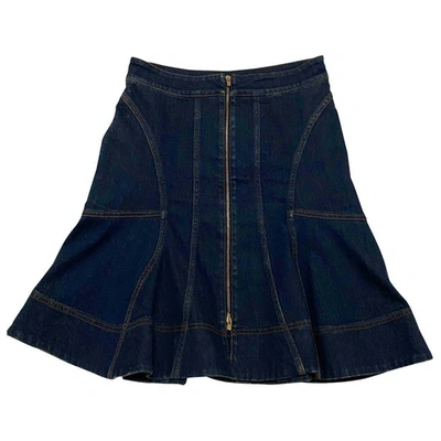 Pre-owned Stella Mccartney Skirt In Blue