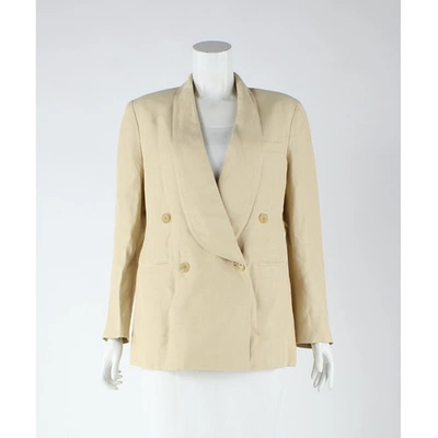 Pre-owned Ralph Lauren Jacket In Beige