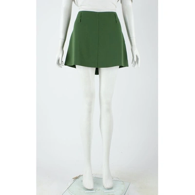 Pre-owned Celine Green Skirt