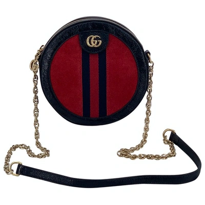 Pre-owned Gucci Ophidia Multicolour Suede Handbag