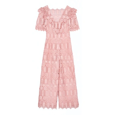 Pre-owned Temperley London Jumpsuit In Pink