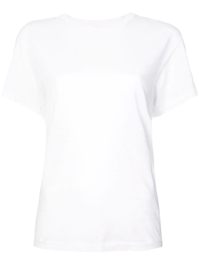 Re/done Basic Vintage T-shirt In Optic White