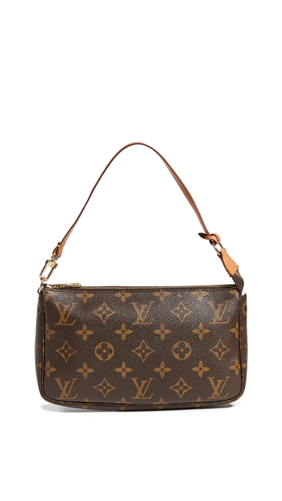 Shopbop Archive Louis Vuitton Pochette Accessoires, Mono Brown