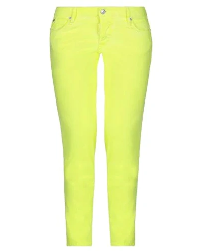 Dsquared2 Jeans In Yellow