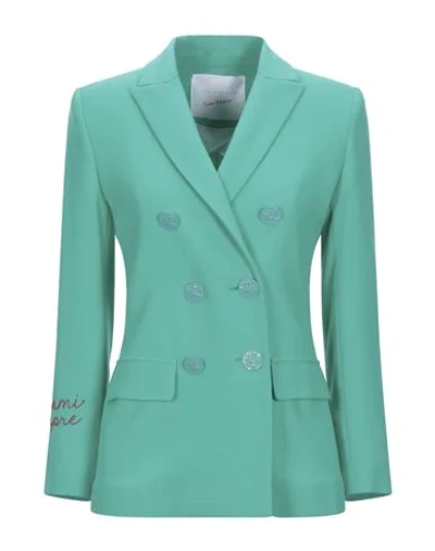 Giada Benincasa Suit Jackets In Green