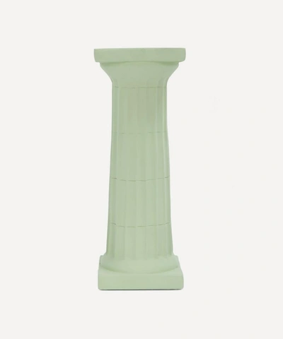 Sophia Pericles Candlestick Holder In Green