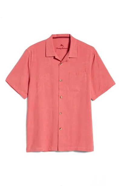 Tommy Bahama Al Fresco Tropics Classic Fit Silk Shirt In New Red Sail