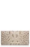 Brahmin 'ady' Croc Embossed Continental Wallet In Savino Melbourne