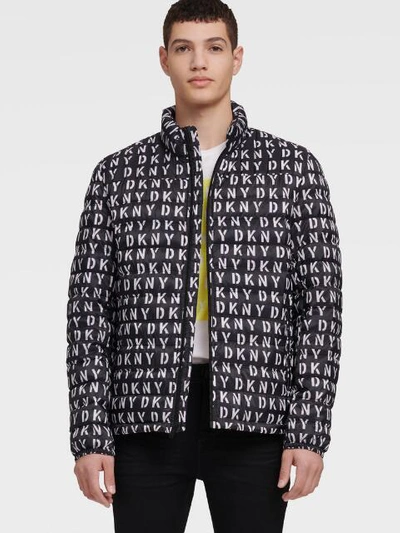 Dkny Men's Packable Puffer Jacket - In Reflective