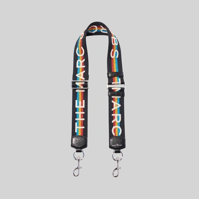 Marc Jacobs Striped Shoulder Strap In Multi