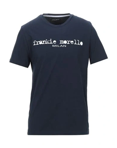 Frankie Morello T-shirts In Blue