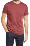 Robert Barakett Georgia Crewneck T-shirt In Sangria