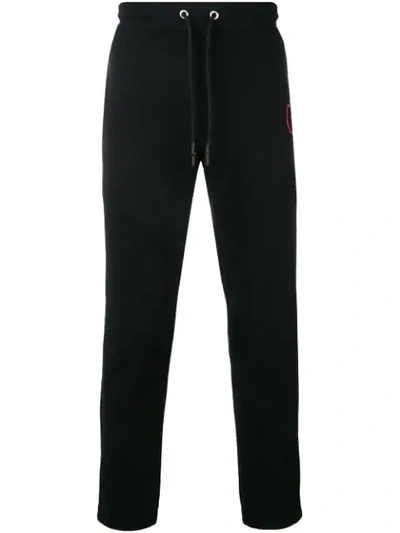 Mcq By Alexander Mcqueen 'fanclub' Patch Track Trousers In Black