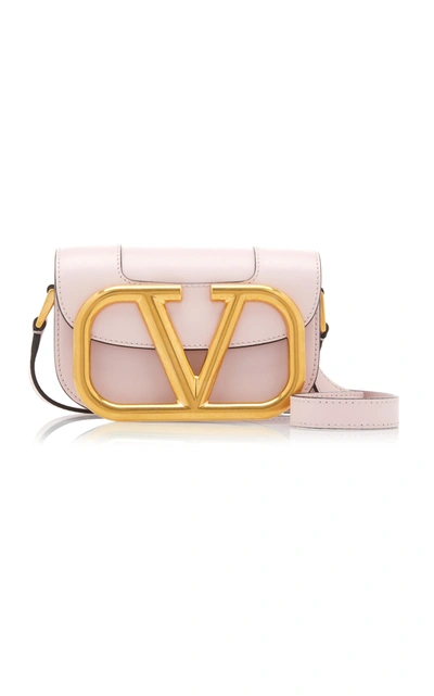 Valentino Garavani Garavani Leather Shoulder Bag In Pink
