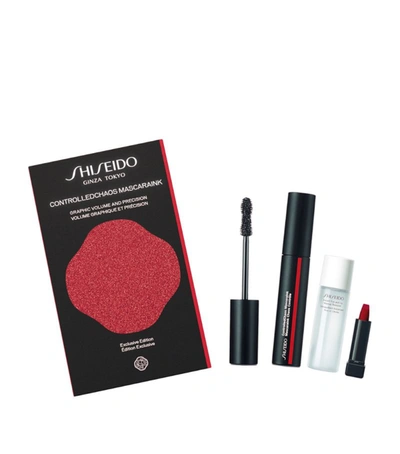 Shiseido Controlledchaos Mascara Set In White