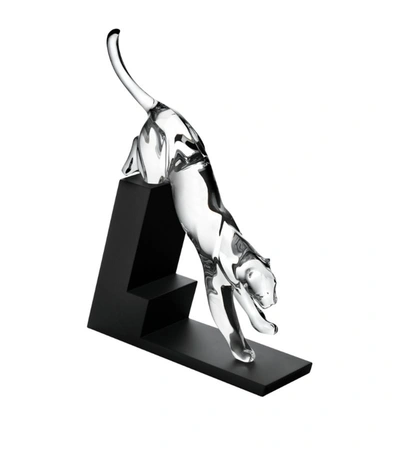 Baccarat Babies' Heritage Panther Crystal Ornament