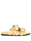 Valentino Garavani Women's Atelier 03 Rose Edition Embellished Slide Sandals In Metallic