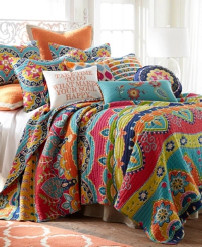 Levtex Amelie Boho Vibrant 3-pc. Quilt Set, Full/queen In Multi