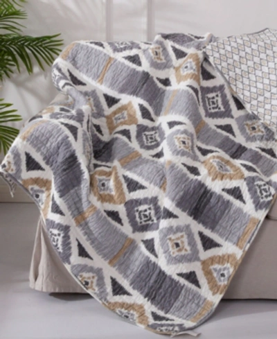 Levtex Santa Fe Reversible Quilted Throw In Gray