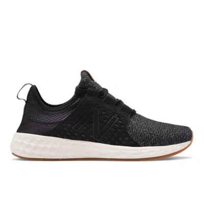 New Balance Women's Fresh Foam Cruzv1 Reissue Slip-on Running Sneakers From Finish Line In Black/grey