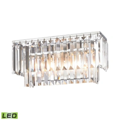 Elk Lighting Palacial 2 Light Vanity In Polished Chrome