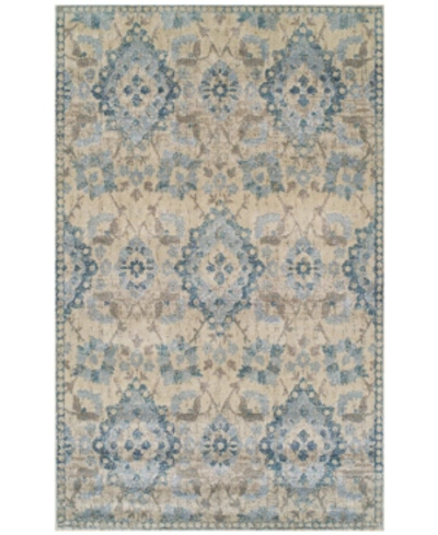 Macy's Fine Rug Gallery Antigua An5 5'3" X 7'7" Area Rug In Linen