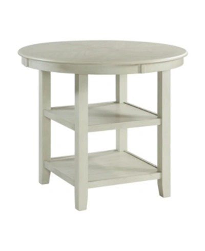 Picket House Furnishings Taylor Counter Height Dining Table In White